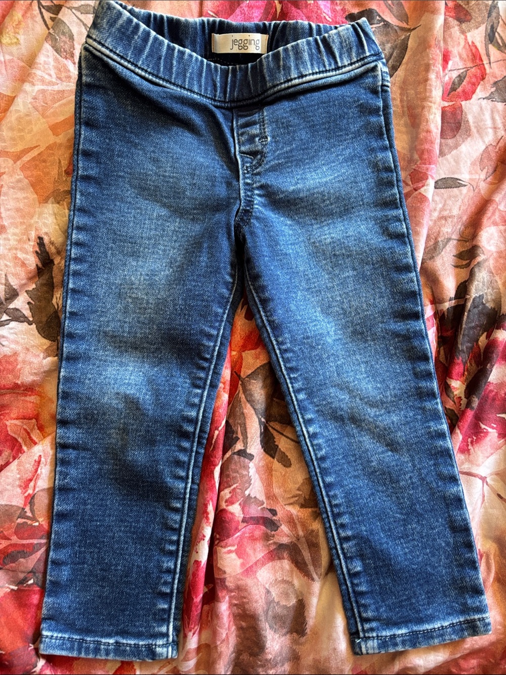 Gymboree Toddler Girls Denim Pull-On Jeggings Blue